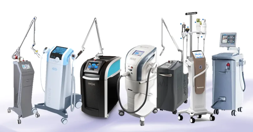 Composite of manufacturer product photographs published by the BenQ department, showing the types of device it lists.